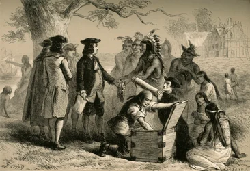 Traité de Penn avec les Indiens, 1877