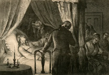 La mort de Washington, 1877