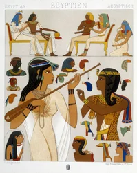 Images reproduites des fresques de l