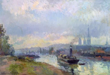 Remorqueurs à Rouen, 1903