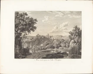 Muro torto, pris dans la villa Borghese