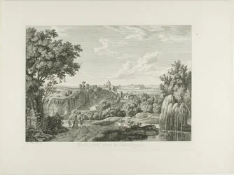 Vue du mur d