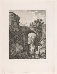 Cascade près du pont San Rocco à Tivoli