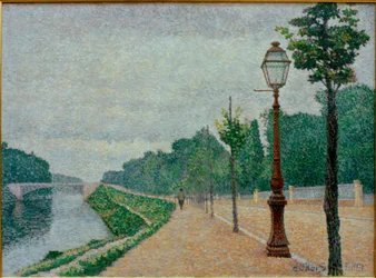 Les bords de la Seine à Neuilly