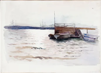 Les bateaux à l