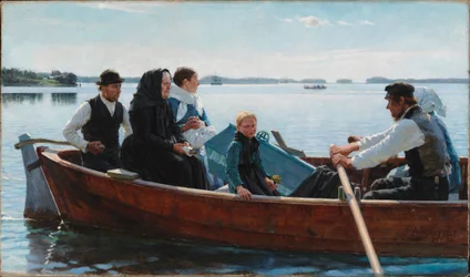 Le transport du cercueil de l