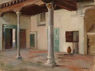 Cour intérieure à Tolède