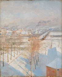Paris sous la neige