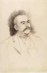 Portrait du baron A. Portalis, esquisse