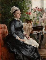 Portrait de Mme Anna Sinebrychoff