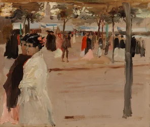 Étude pour la route du rivage, Séville