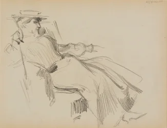 Femme assise