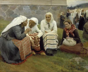 Femmes devant l