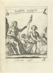 Hercule filant (série: Emblèmes d