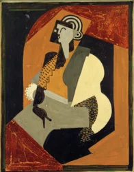 Femme assise