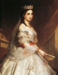 Portrait de Charlotte de Saxe-Cobourg-Gotha (Laeken)