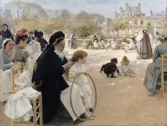 Le jardin du Luxembourg, Paris