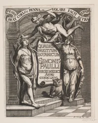 Page de titre de Simon Paulli, "Quadripartitum Botanicum", 1667