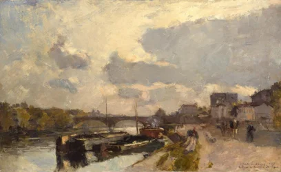 Le pont de Neuilly, près de Paris
