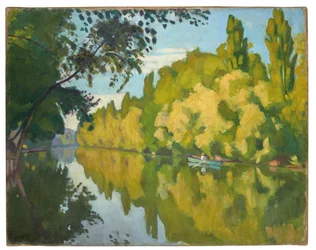 La Varenne Sainte-Hilaire, la barque