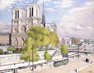 Paris, La Seine et Notre Dame