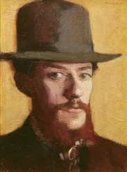 Portrait de Monsieur Mouliet avec un Chapeau, c.1899