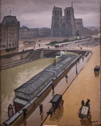 Jour de pluie. Notre-Dame de Paris