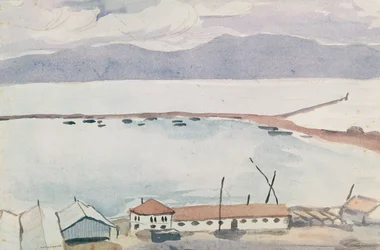 Le port de Bougie, Algérie