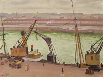 Le port de Boulogne-sur-Mer
