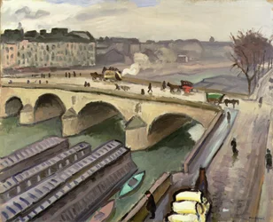 La Seine à Paris, vers 1907