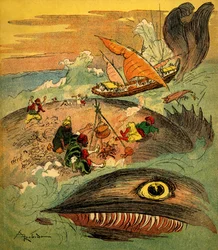 Sindbad le marin - conte des mille et une nuits - livre de 1948 racontant ses aventures (édition Fortin, collection Imagerie Merveilleuse de l