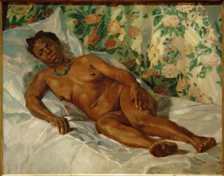 Repos (Femme noire reposant)