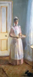 Le serviteur, vers 1900