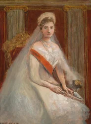 Portrait de la tsarine Alexandra Fjodorovna