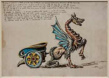 Acte II, première scène et troisième acte, équipement de scène : Le Chariot d