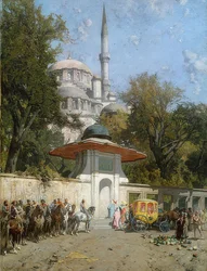 Une mosquée. 1872