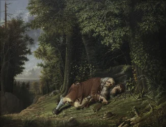Rip Van Winkle endormi, 1879-80