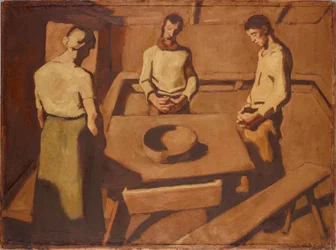 La prière avant le repas