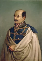 Feldzeugmeister Joseph Comte Jellacic, Banus de Croatie ... (peinture sur toile)