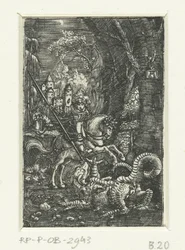 Saint Georges tue le dragon