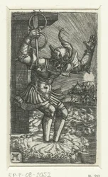 Horatius Cocles saute dans le Tibre