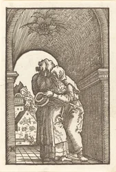 Joachim embrassant Anne