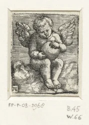 Putto avec une boule