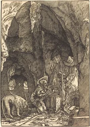 Saint Jérôme dans la grotte