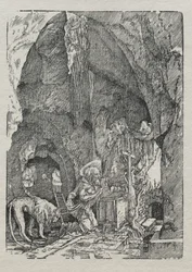 Saint Jérôme dans la grotte, vers 1513-1515