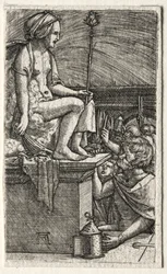 La courtisane romaine ou La vengeance du sorcier Virgile, 1520-1526
