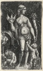 Vénus entre deux cupidons