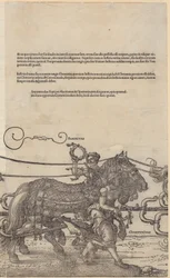 Alacritas, planche 4 de la série « Le grand char triomphal »