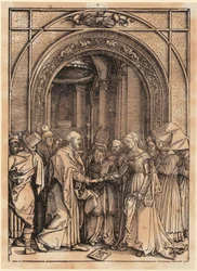 Circoncision du Christ, planche 11 de la série « La Vie de la Vierge »