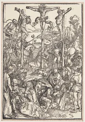 Calvaire (modeste gravure sur bois)